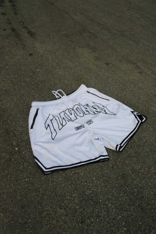 Tiavonni Reversible Shorts - Black/White